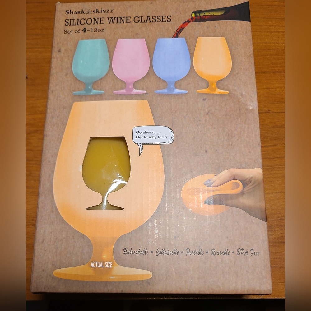Silicone Wine Glasses